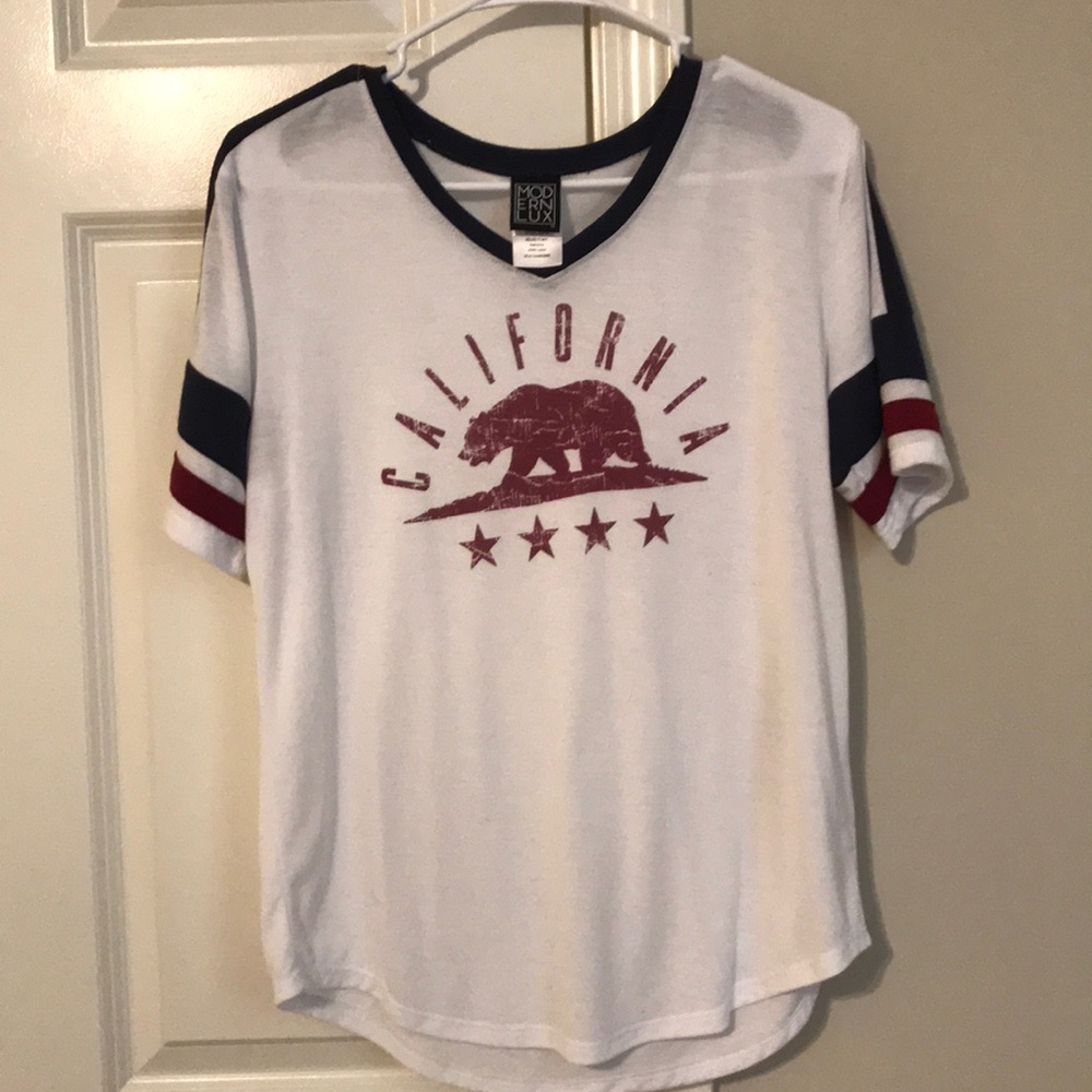 Jersey styled California top